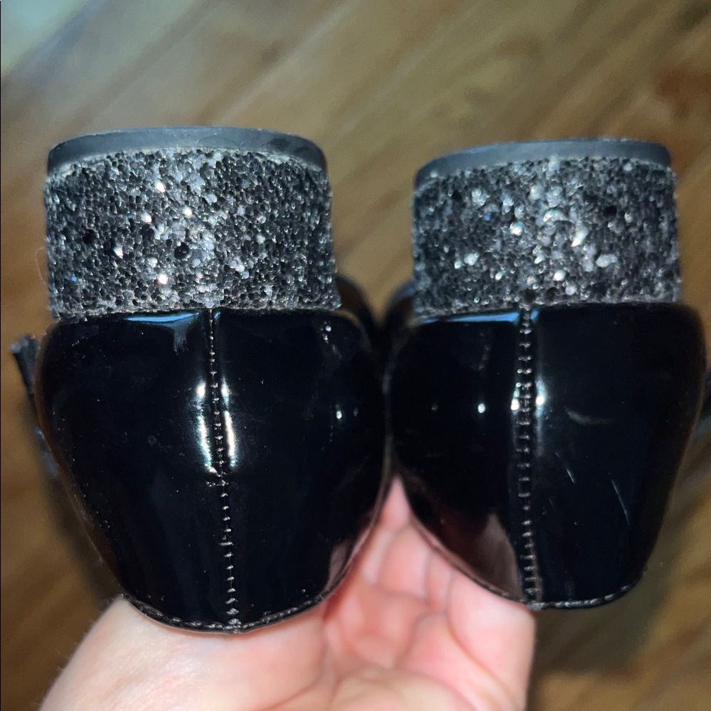 Wonder Nation Shiny Black Mary Jane Shoes - Picture 5 of 9